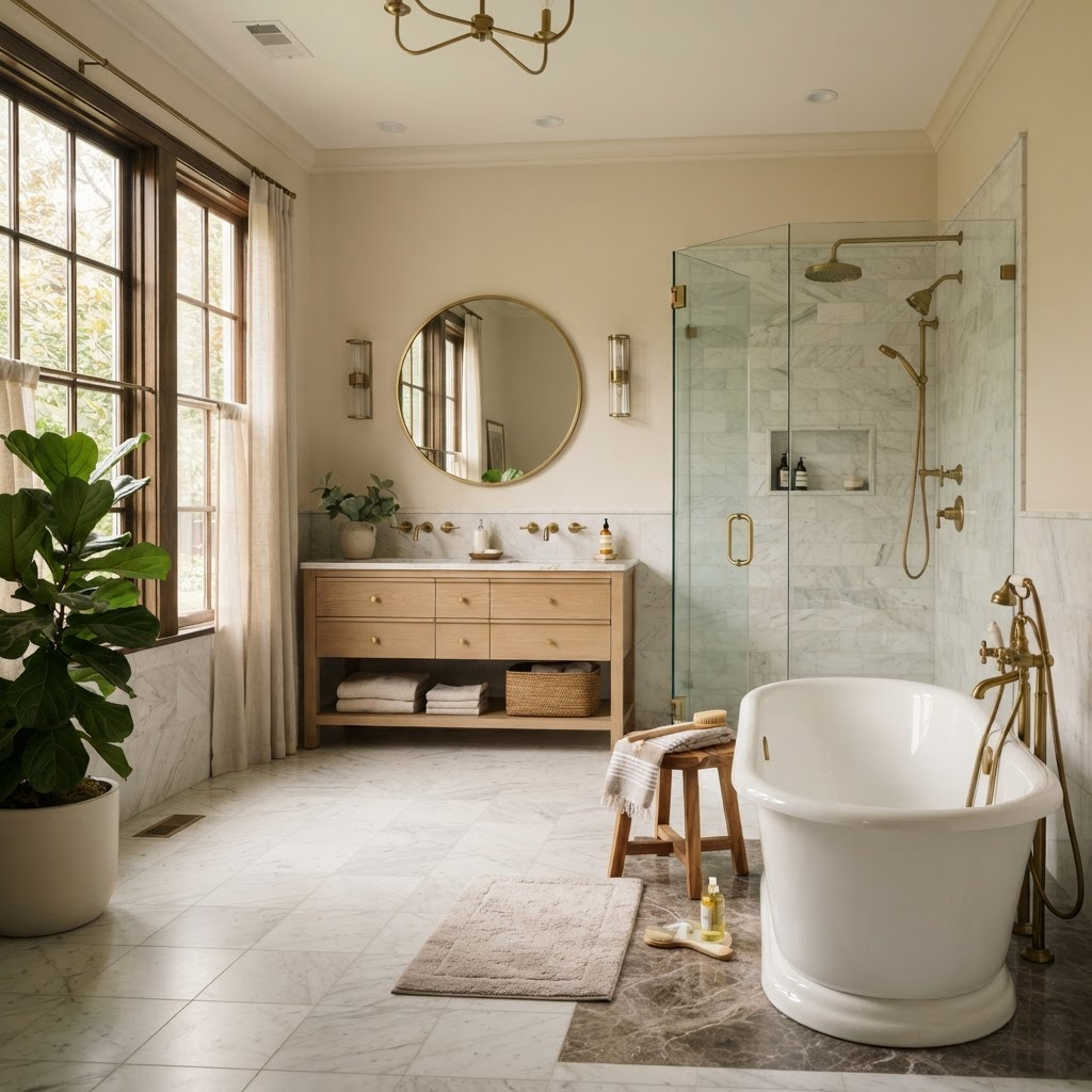 Spa-Inspired Master Suite